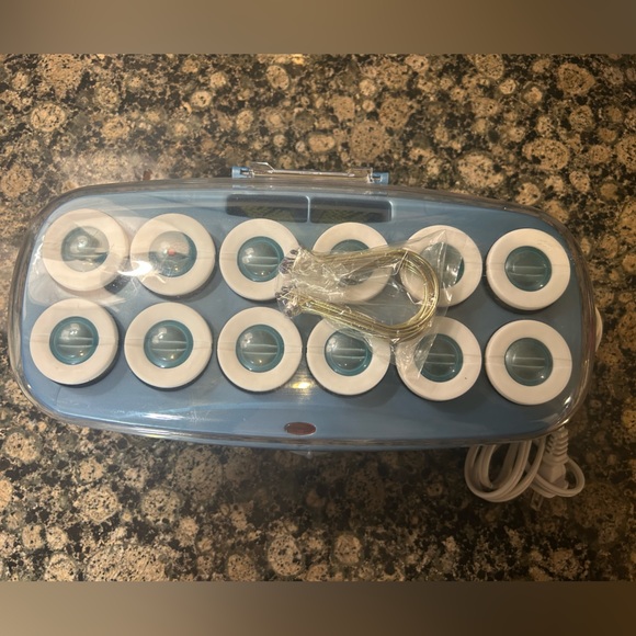 BaByliss PRO Nano Titanium Roller Hairsetter Clips Flocked Rollers Pins - Picture 5 of 6